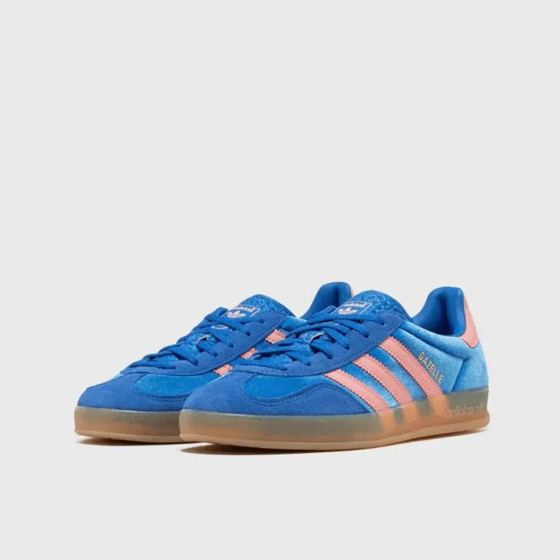 Adidas Gazelle Indoor Blue Semi Pink Spark