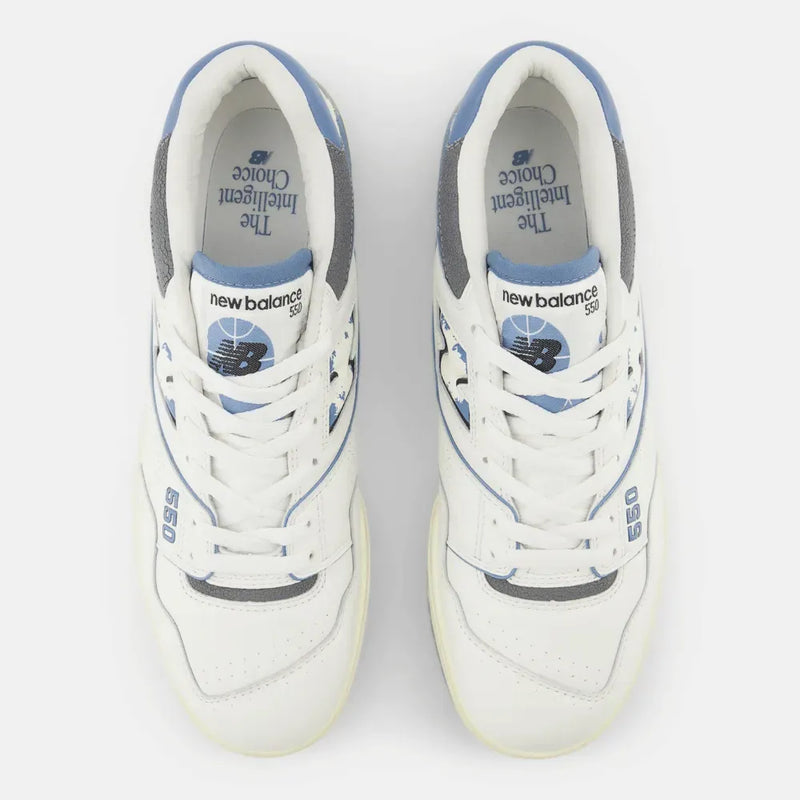 New Balance 550 Sea Salt Heron Blue Angora