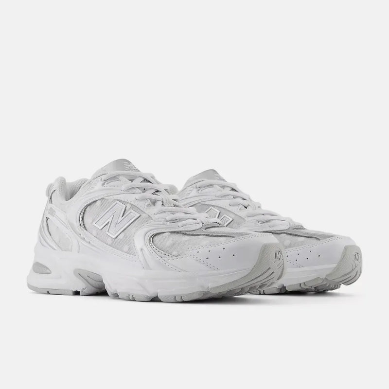 New Balance 530 White Silver Metalic