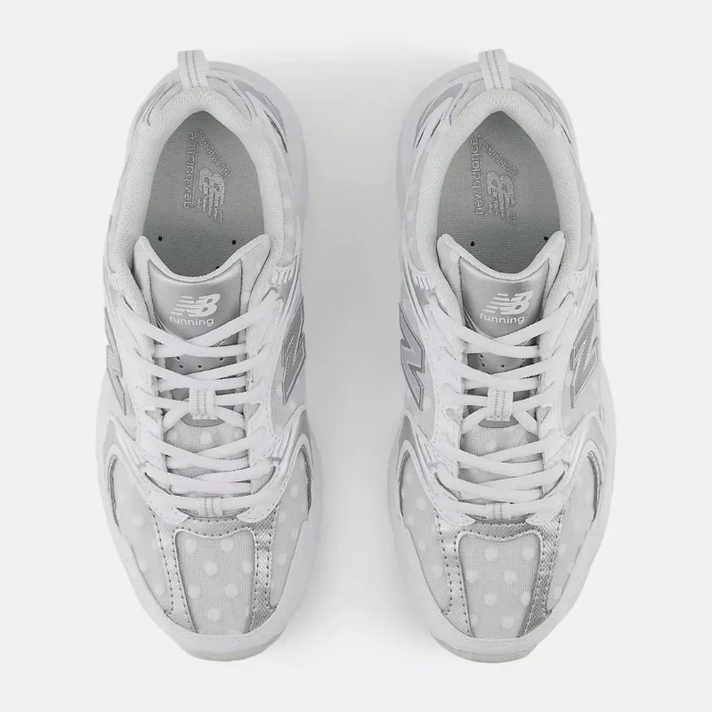 New Balance 530 White Silver Metalic