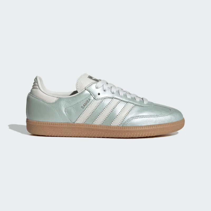 Adidas Samba OG Linen Green Metallic