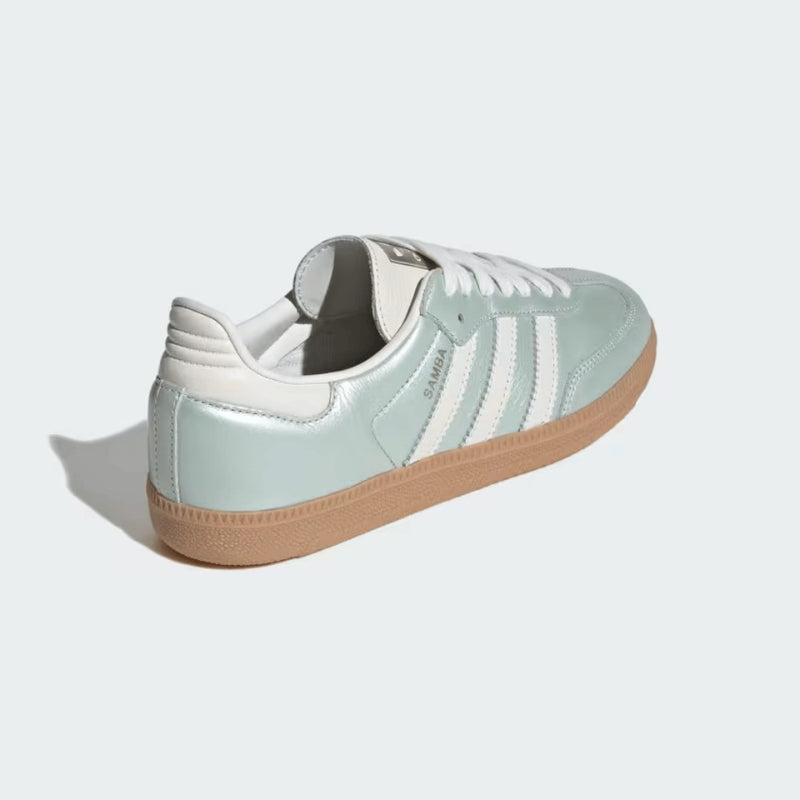 Adidas Samba OG Linen Green Metallic