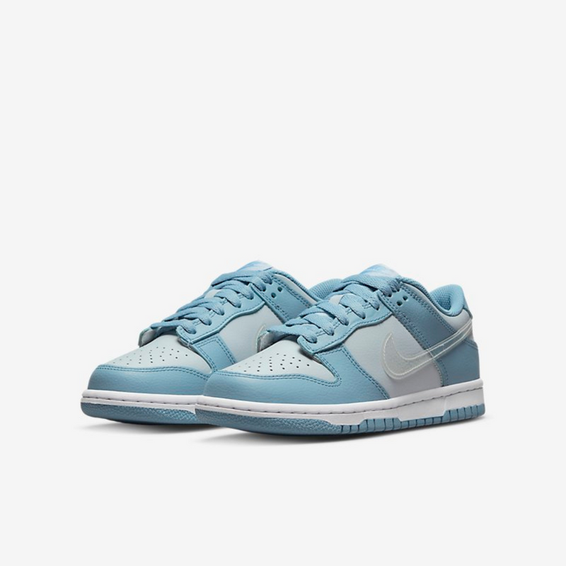 Nike Dunk Low GS Blue Clear Swoosh