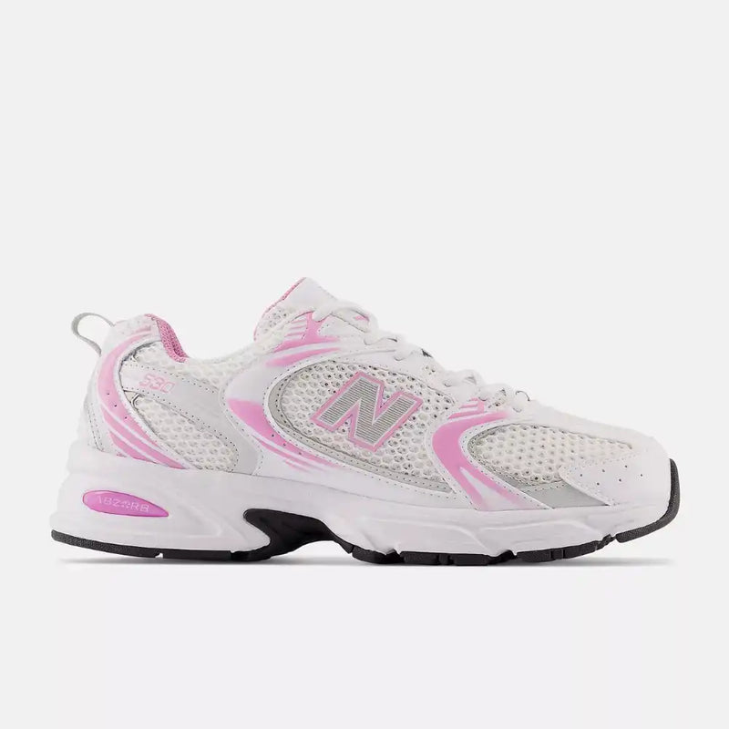 New Balance 530 White Raspberry